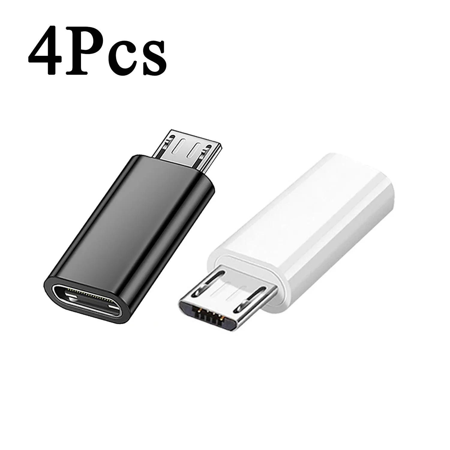 1-5pcs Type C Female To Micro USB Male Adapter Connector Charging Data Transfer USB-C To Micro USB Converters for Xiaomi Samung