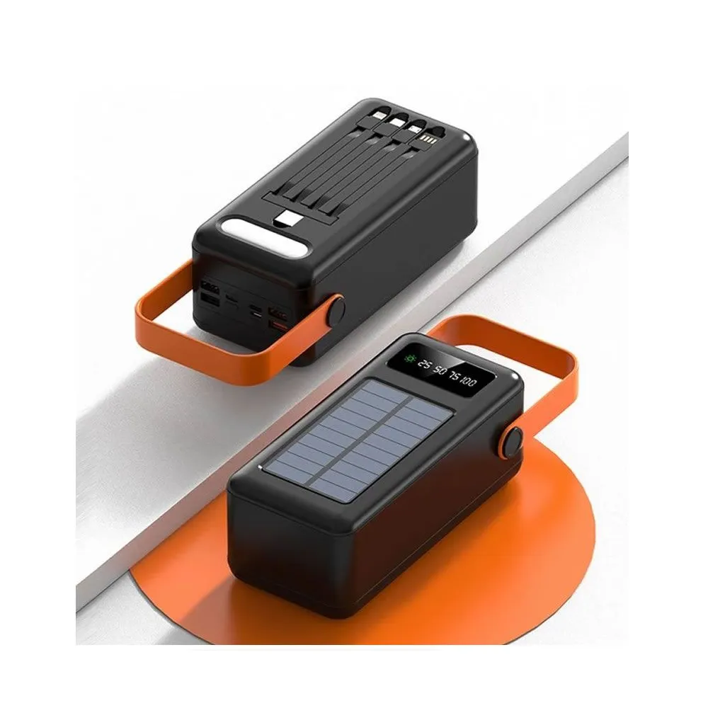 100000Mah Solar Powered High Capacity External Power Bank