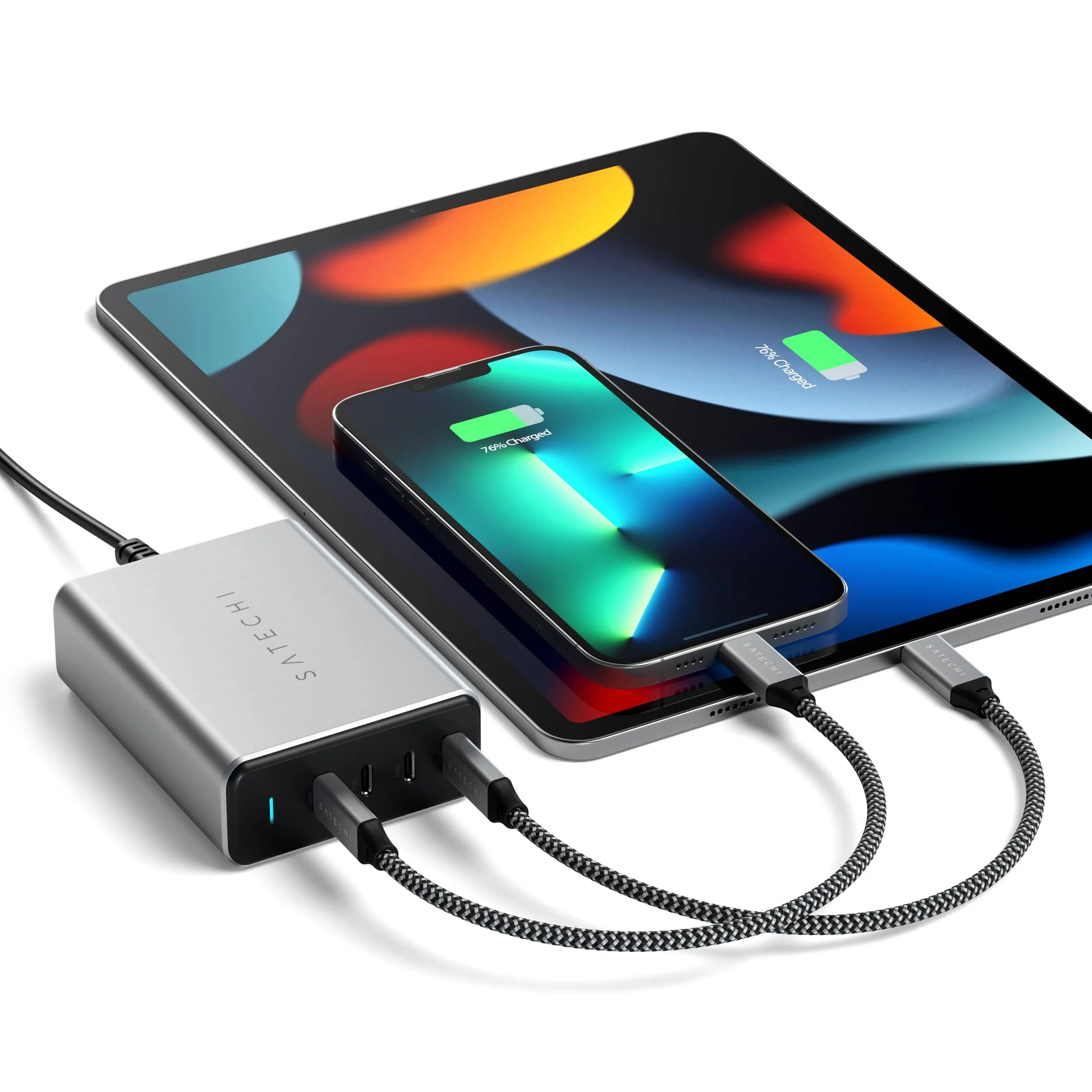 165W USB-C 4-Port PD GaN Charger