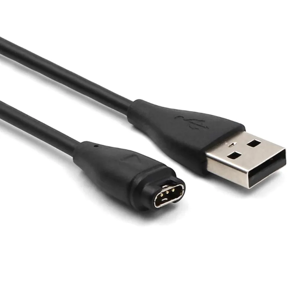 (1m) Garmin USB A Fast Charging Cable - Black