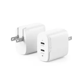 2 Port 40W Rapid Power USB-C GaN Wall Charger