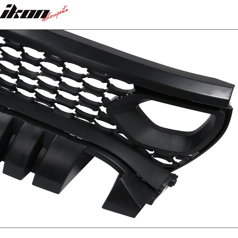 2015-2023 Dodge Charger Unpainted Black Front Upper Car Grille PP