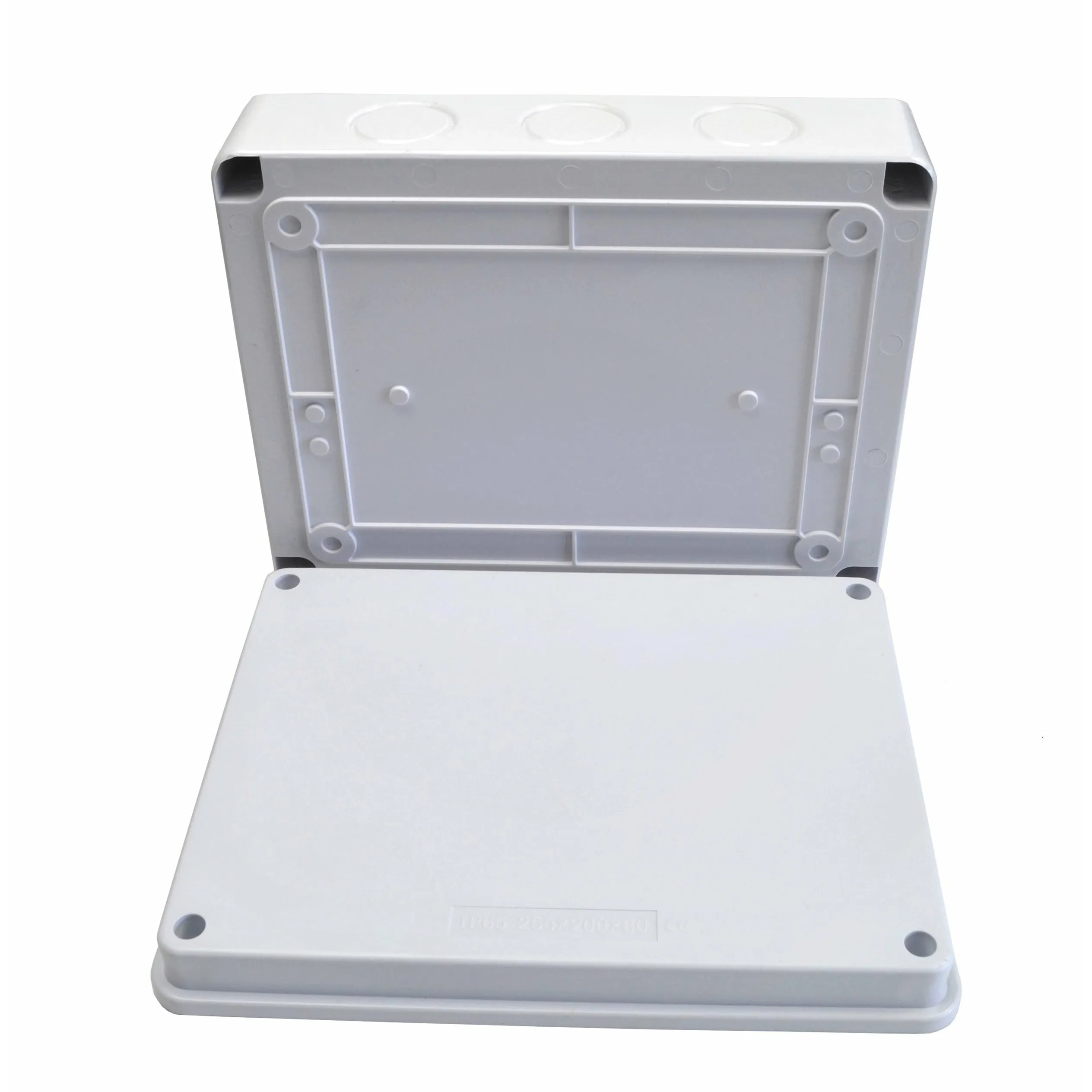 255x200x80 mm No Grommet IP65 Waterproof Junction Box