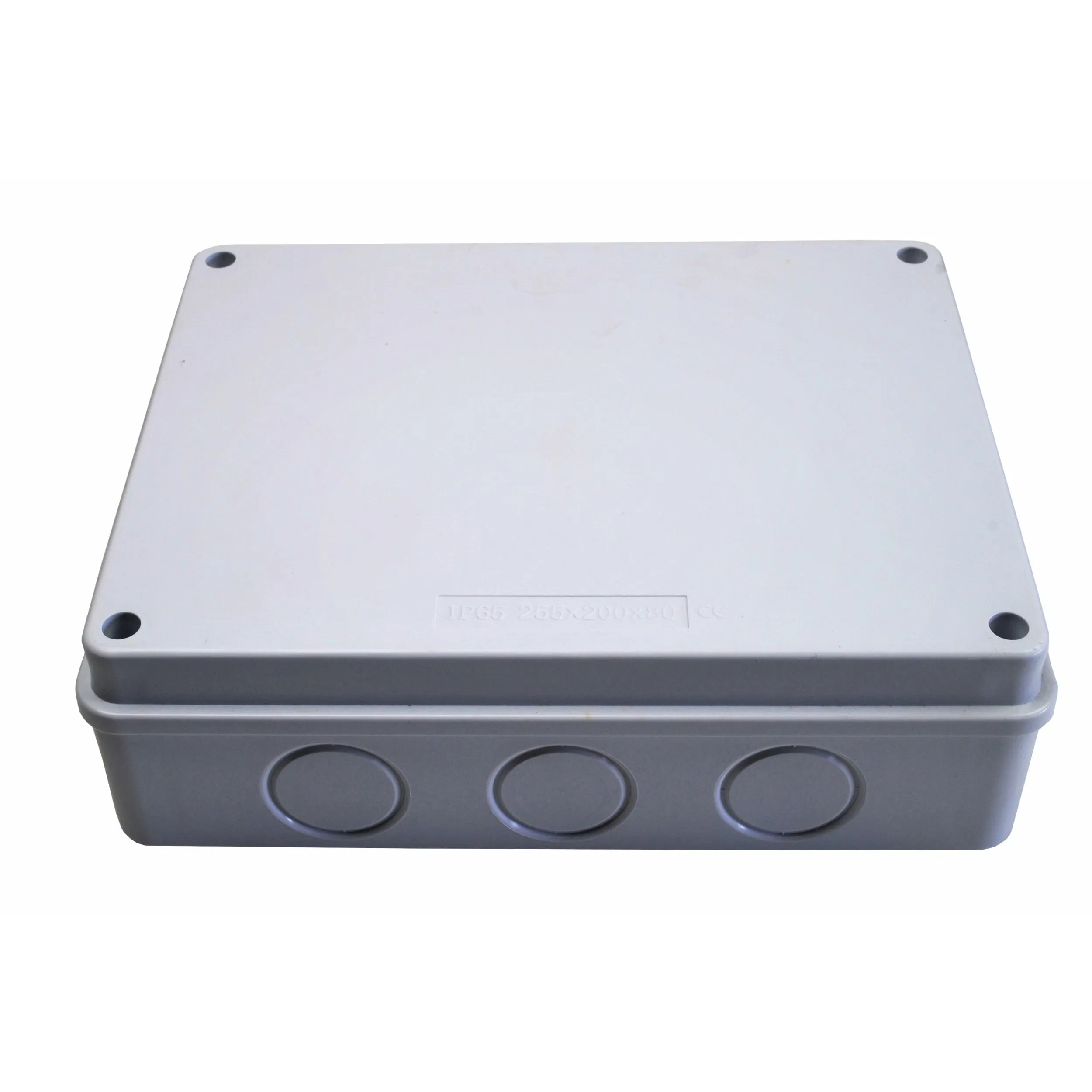 255x200x80 mm No Grommet IP65 Waterproof Junction Box