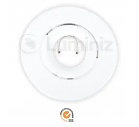 4 Inch Gimbal Trim - MR16 PAR16 GU10, White