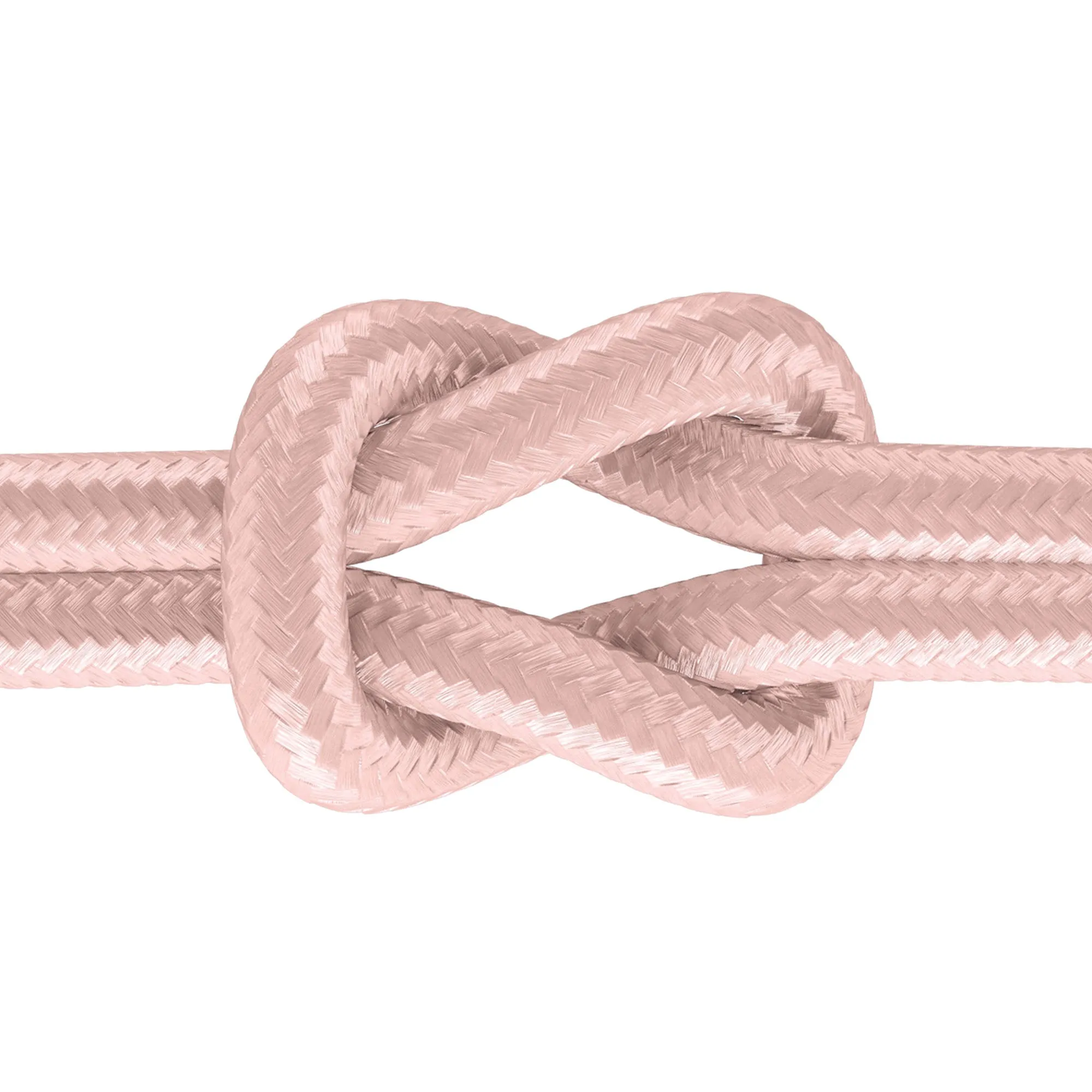 6ft Kevlar Lightning Nylon Braided Cable - Rose Gold