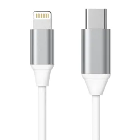 6ft Lightning to USB-C Cable - White