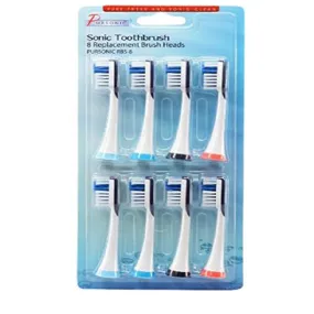 8 Pack Brush Heads Replacement (S500/S520/S522)