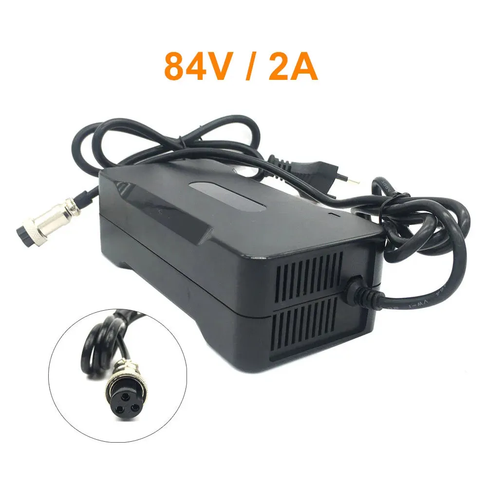 84V 5A/2A Charger for 72V Electric Scooter adapter loader 84V 5A fast charger