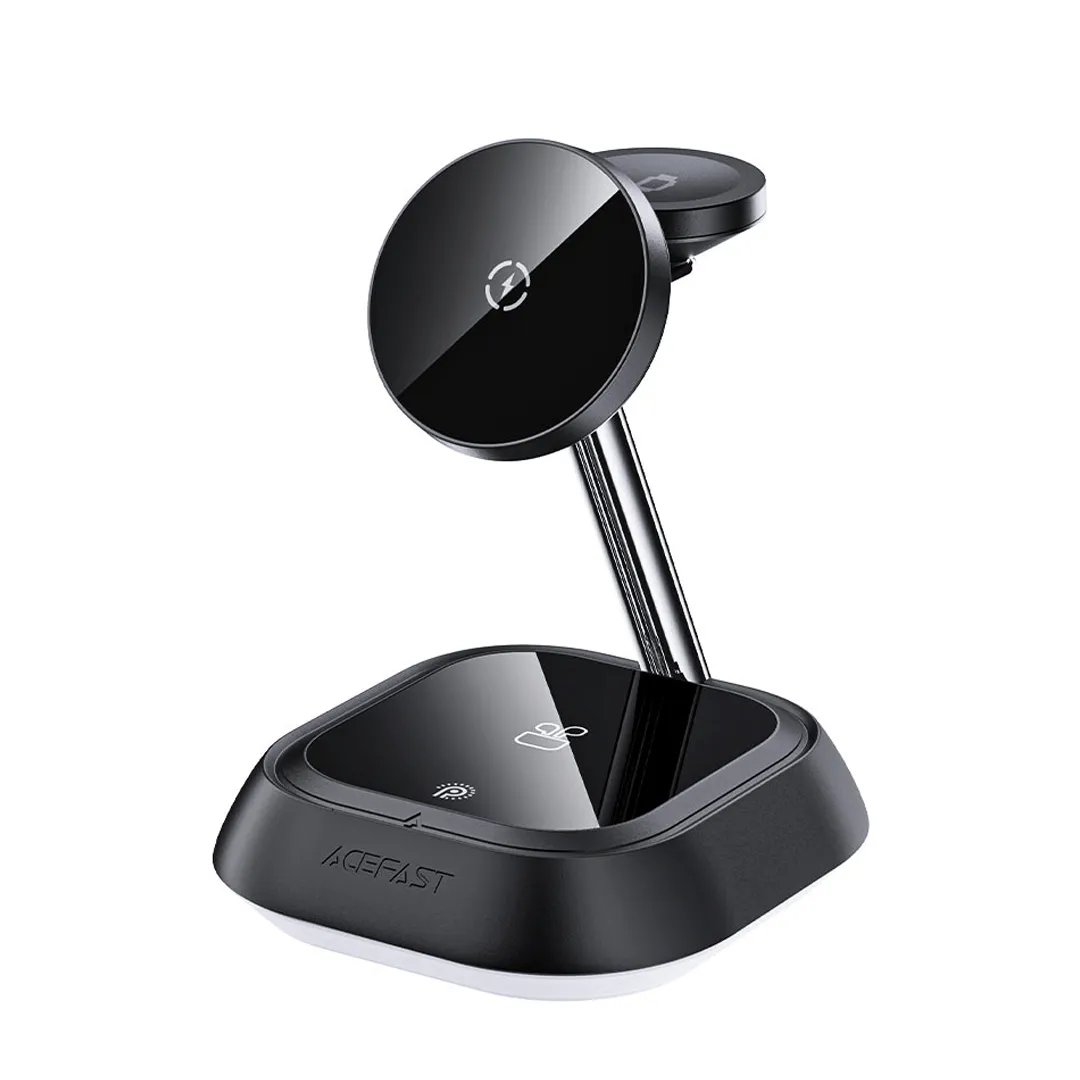 AceFast 3-in-1 Fast Charging Magnetic Wireless Desktop Stand