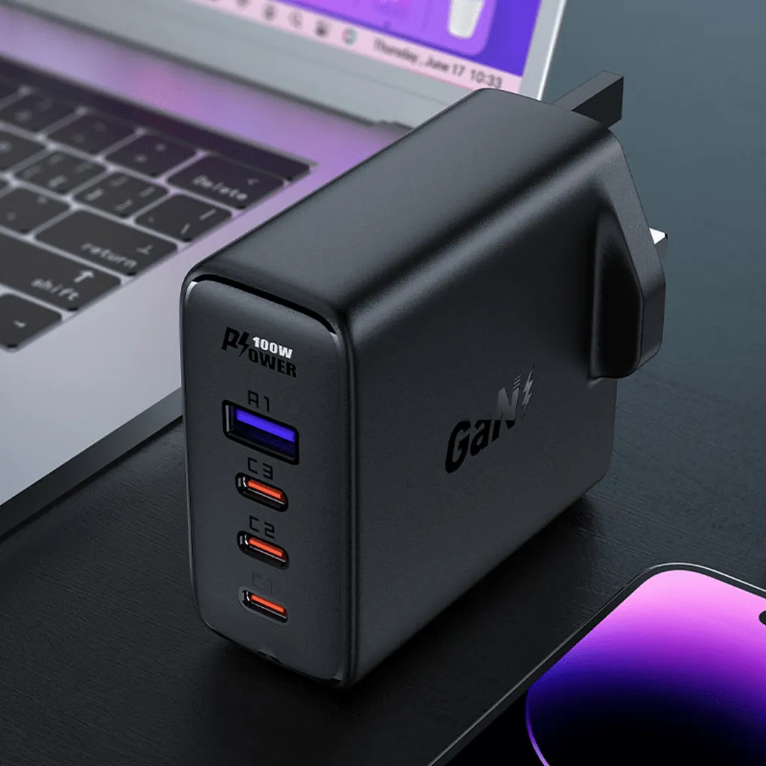 AceFast PD 100W GaN USB-C Charger (UK)