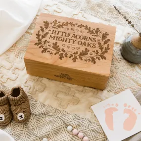 Acorns Keepsake Box