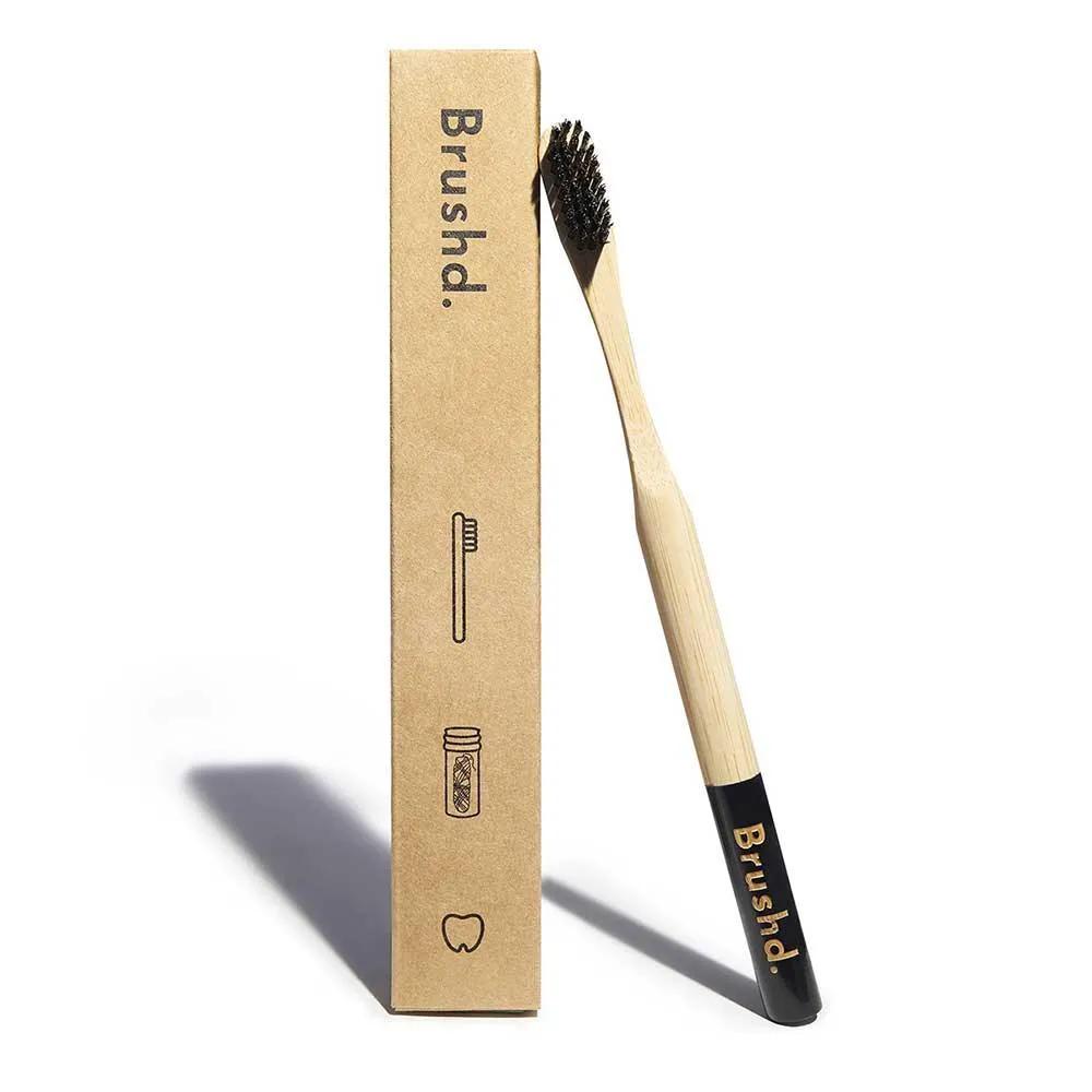 Adult Bamboo Toothbrush - 4 Colours Available