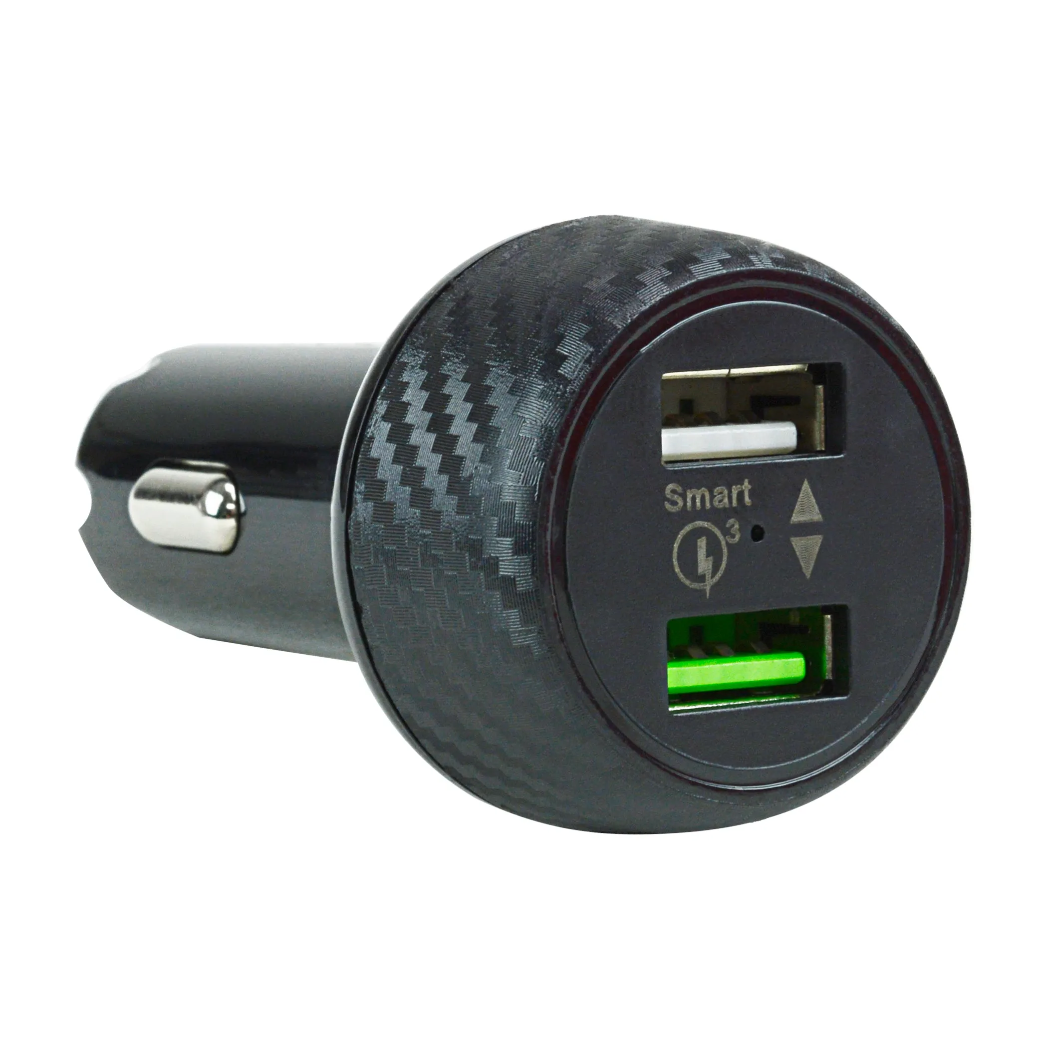 AIQ-DUCIG-QC3 - QC3.0   2.4A Dual USB Car Charger