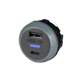 Alfatronix PVPro-AC USB A & C Charger - Rear Fit