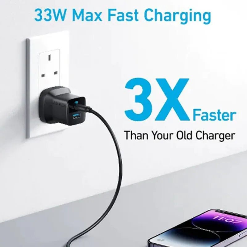 Anker 323 Charger (33W) -Black