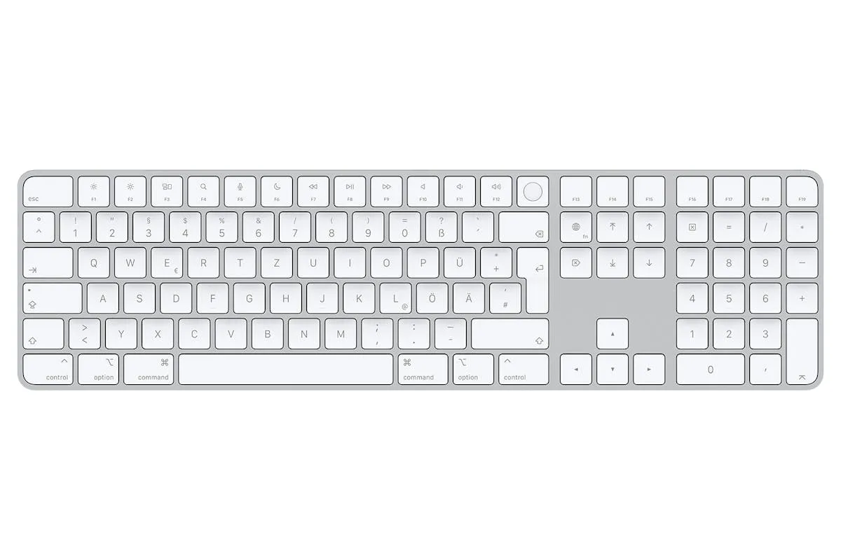 Apple Magic British English Keyboard with Touch ID and Numeric Keypad