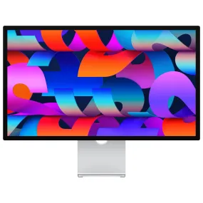 Apple Studio Display 27" 5K Retina Standard Glass Tilt/Height-Adjustable Monitor (MK0Q3VC/A) - Silver