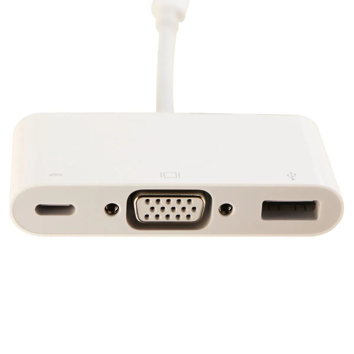 Apple USB - C to VGA Multiport Adapter(MJ1L2AM/A ) -White