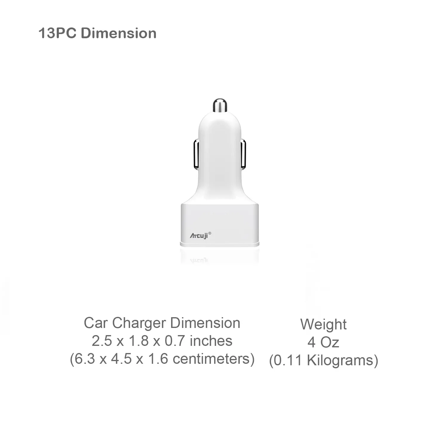 AT13PC Laptop USB C Car Charger with 130W 90W Power Delivery for Apple MacBook Pro Air USB C Car Charger Microsoft Surface Pro HP Dell Razer Lenovo Asus Laptop Car Charger