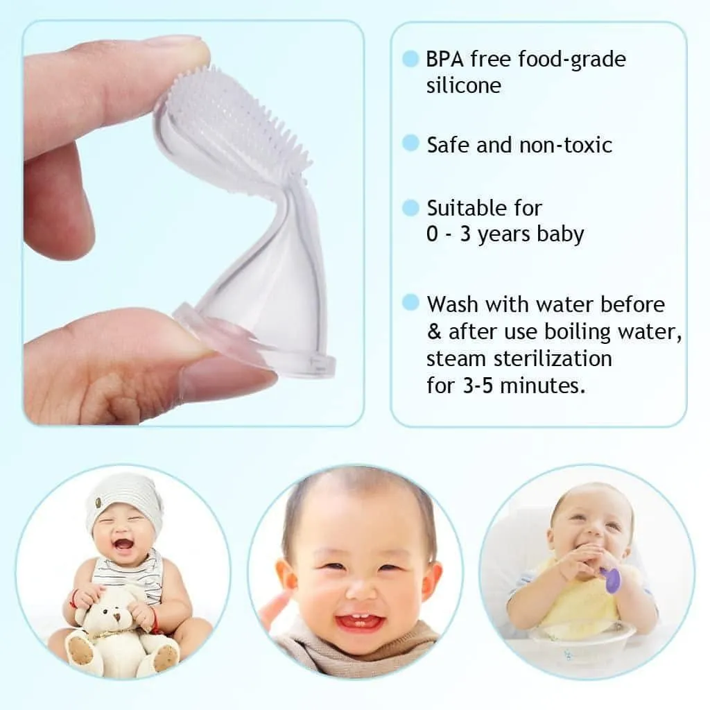 Baby Finger Toothbrush | Easy Baby Toothbrushing & Dental Hygiene