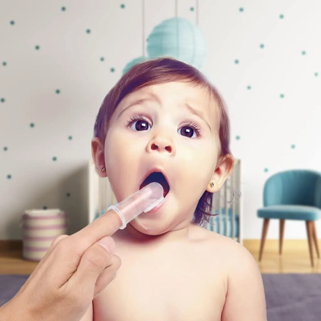 Baby Finger Toothbrush | Easy Baby Toothbrushing & Dental Hygiene