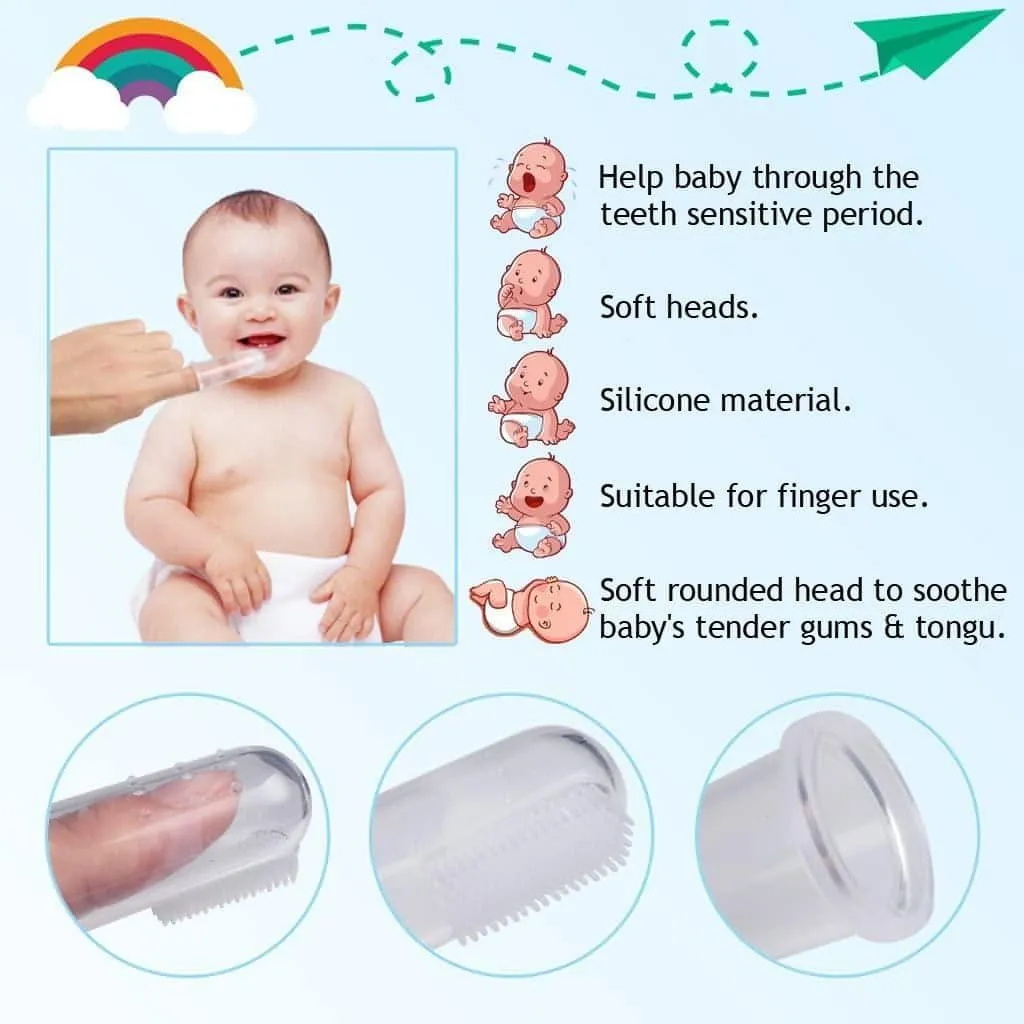 Baby Finger Toothbrush | Easy Baby Toothbrushing & Dental Hygiene