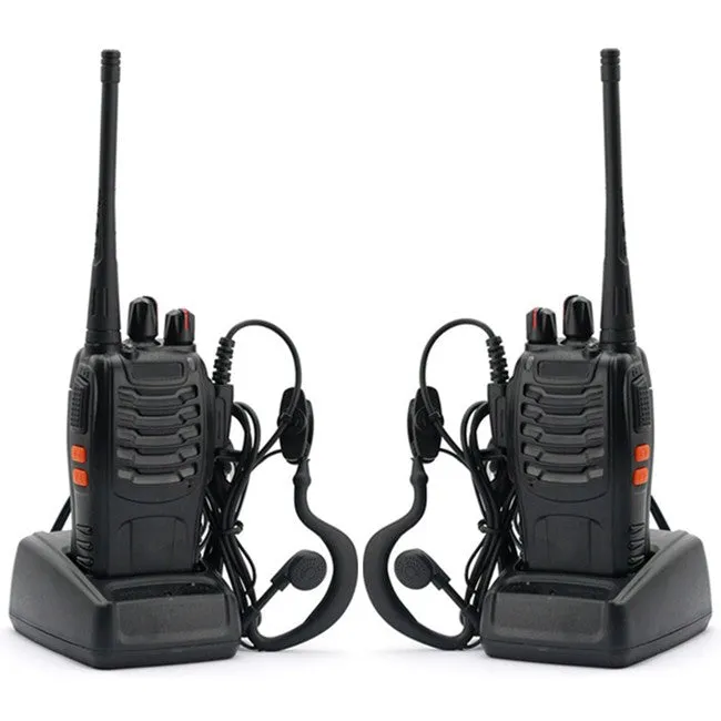 Baofeng BF-888S [2 Pack] | UHF |  5W | 16CH | CTCSS/DCS | Flashlight