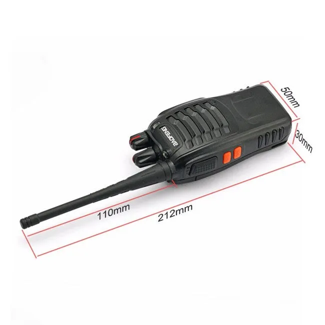 Baofeng BF-888S [2 Pack] | UHF |  5W | 16CH | CTCSS/DCS | Flashlight