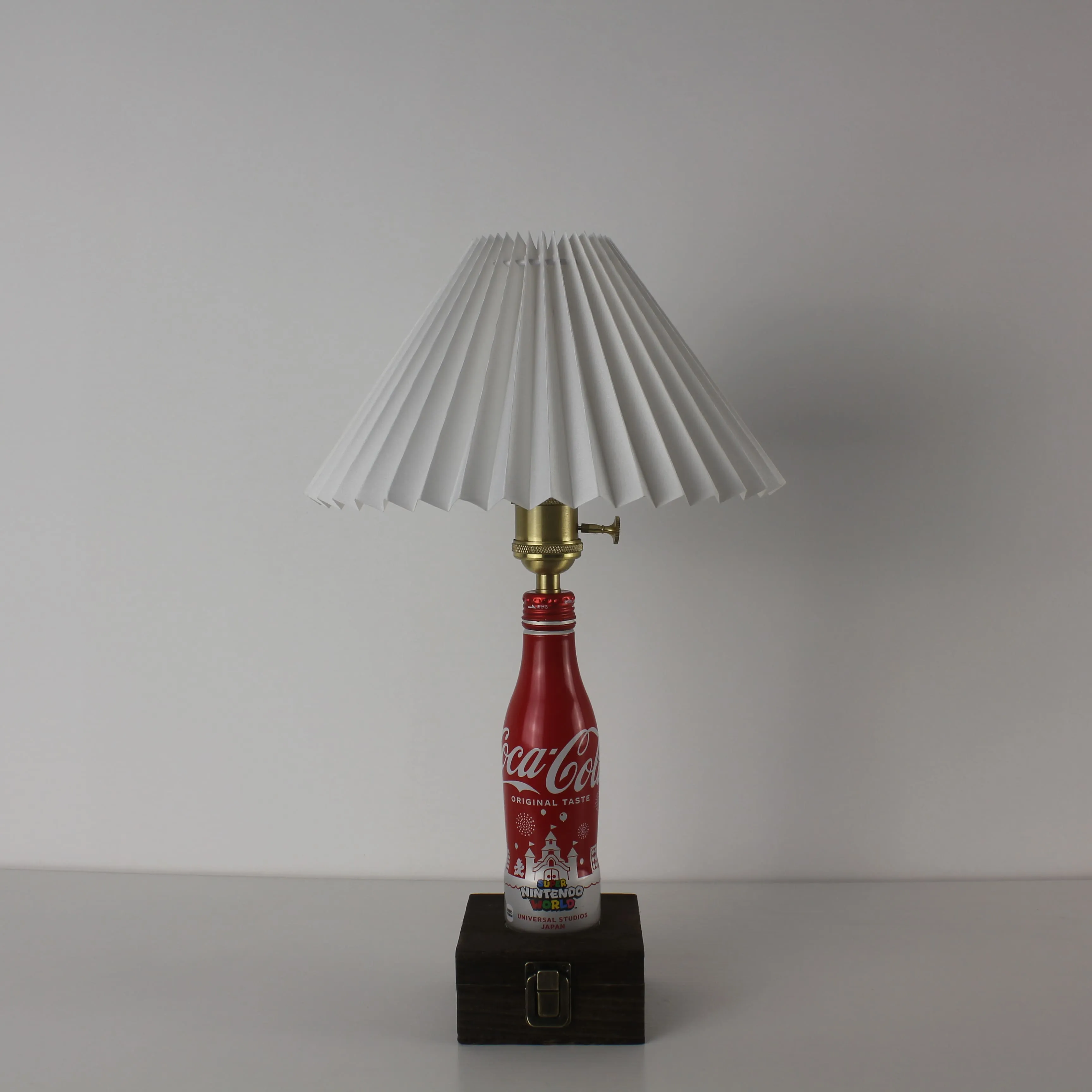 Battery Operated Japan Mario COCA COLA Bottle Lamp - 2022 Special