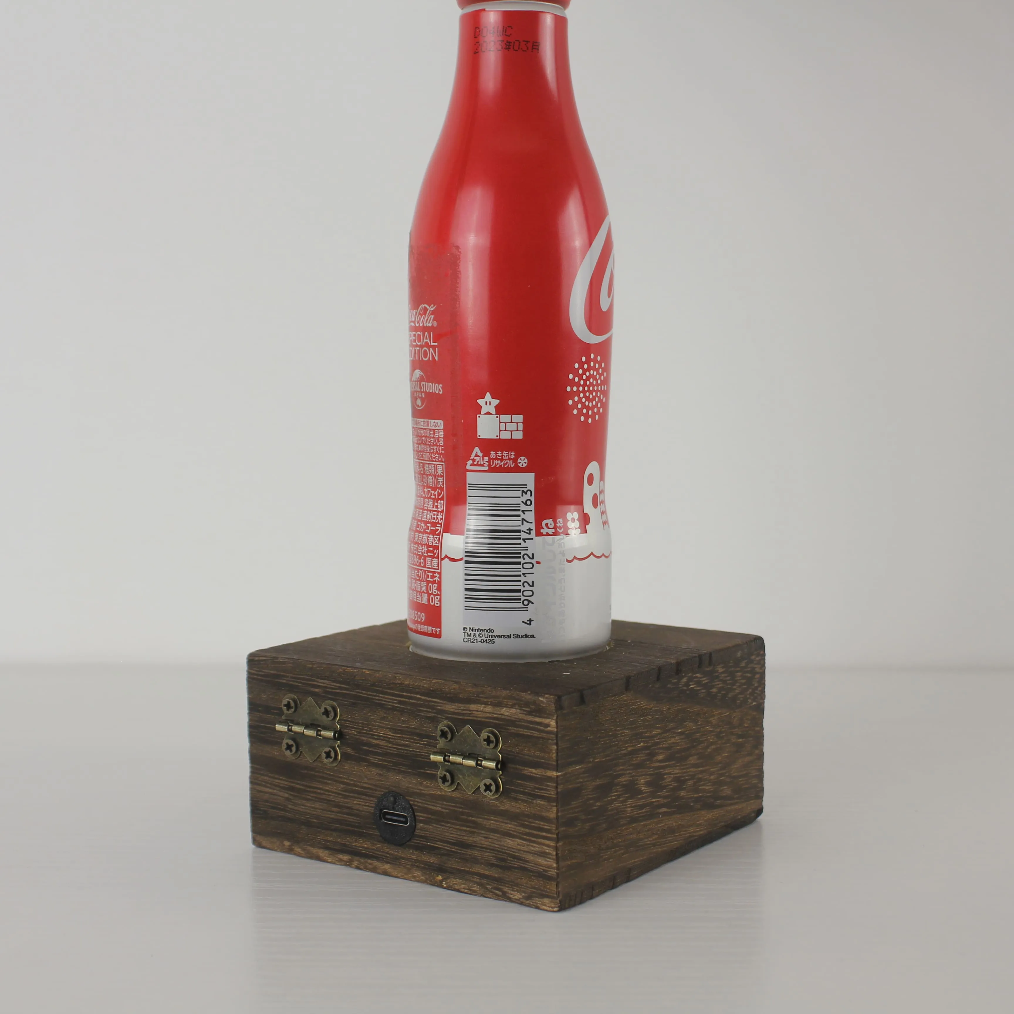 Battery Operated Japan Mario COCA COLA Bottle Lamp - 2022 Special