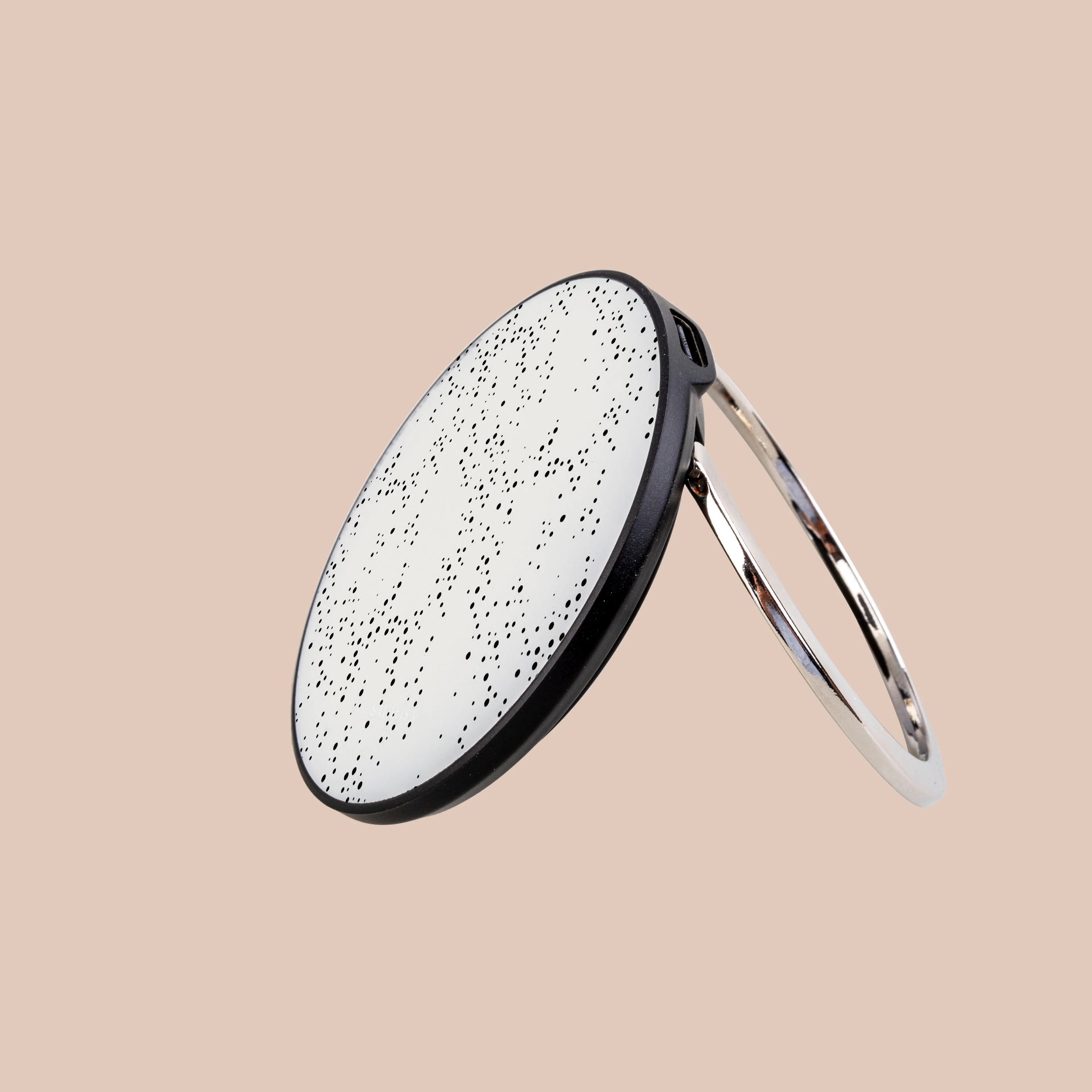 Beige Dots Wireless Charger