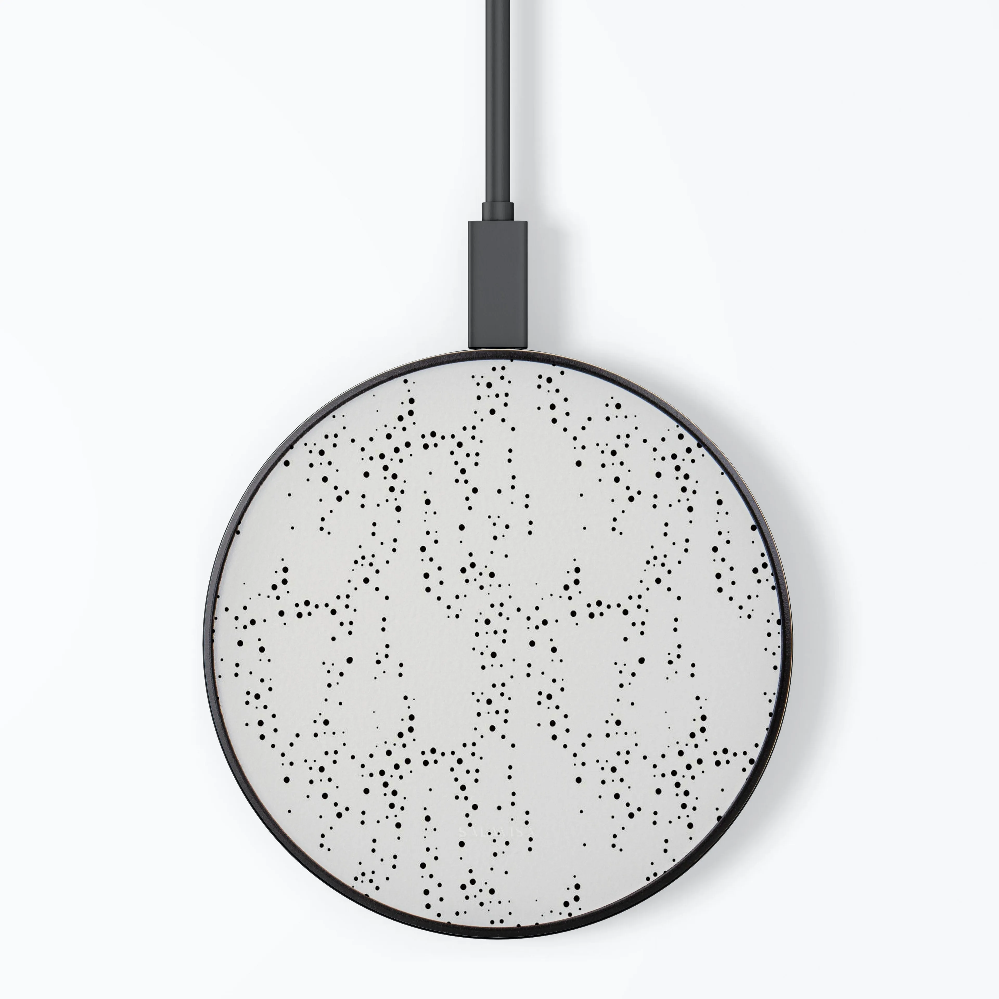 Beige Dots Wireless Charger