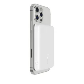 Belkin 2500mAh Magnetic Wireless Power Bank - White