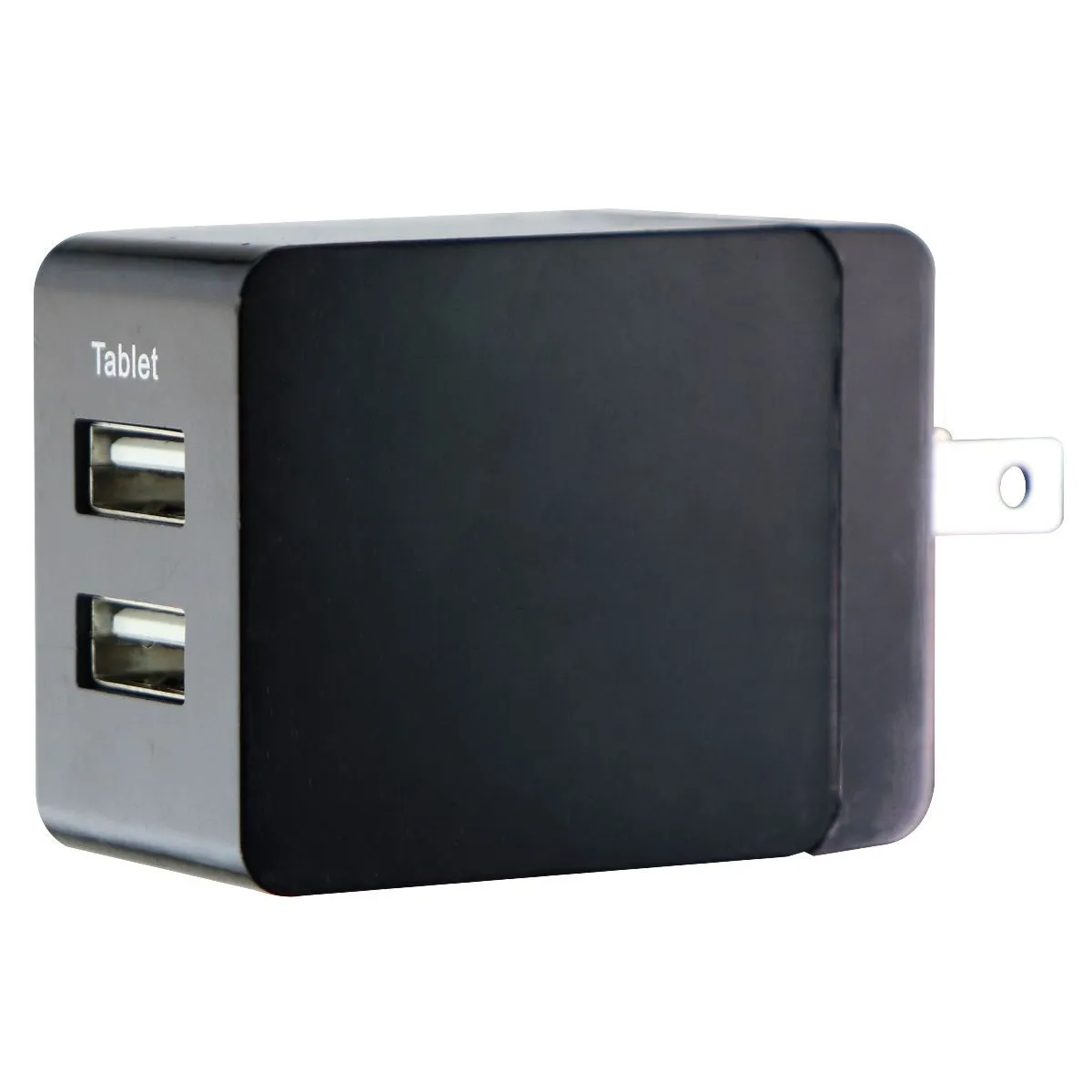 Blackweb (5V/3.4A) Dual USB Wall Charger/Adapter - Black (BWA15TA001)