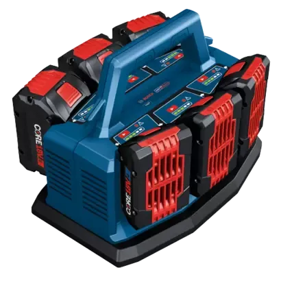 Bosch 18V 6-Bay Professional Fast Battery Charger