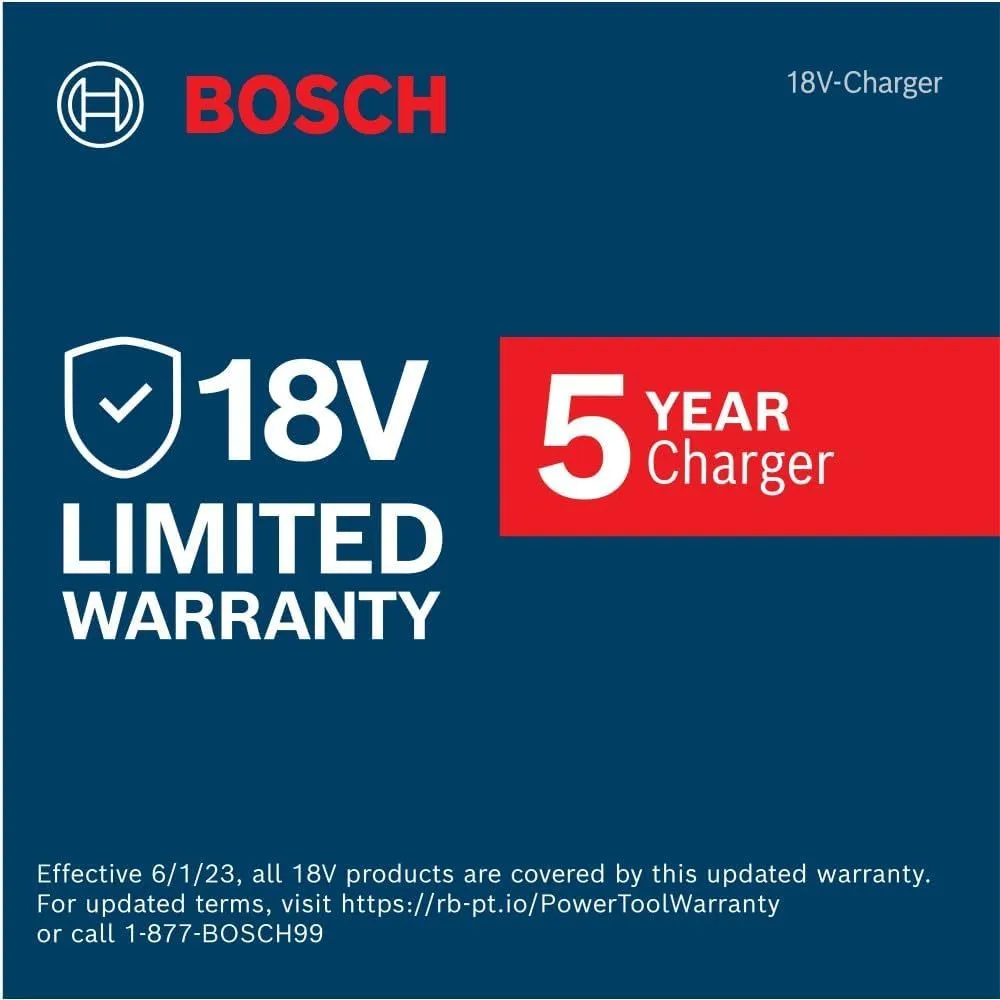 Bosch GAX1218V-30 18V/12V Dual-Bay Lithium-Ion Battery Charger