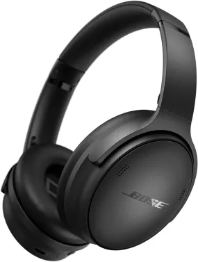 Bose QuietComfort SC Wireless Noise Cancelling Headphones – Bluetooth Over-Ear, Up to 24 Hours Battery Life, Soft Case, Black