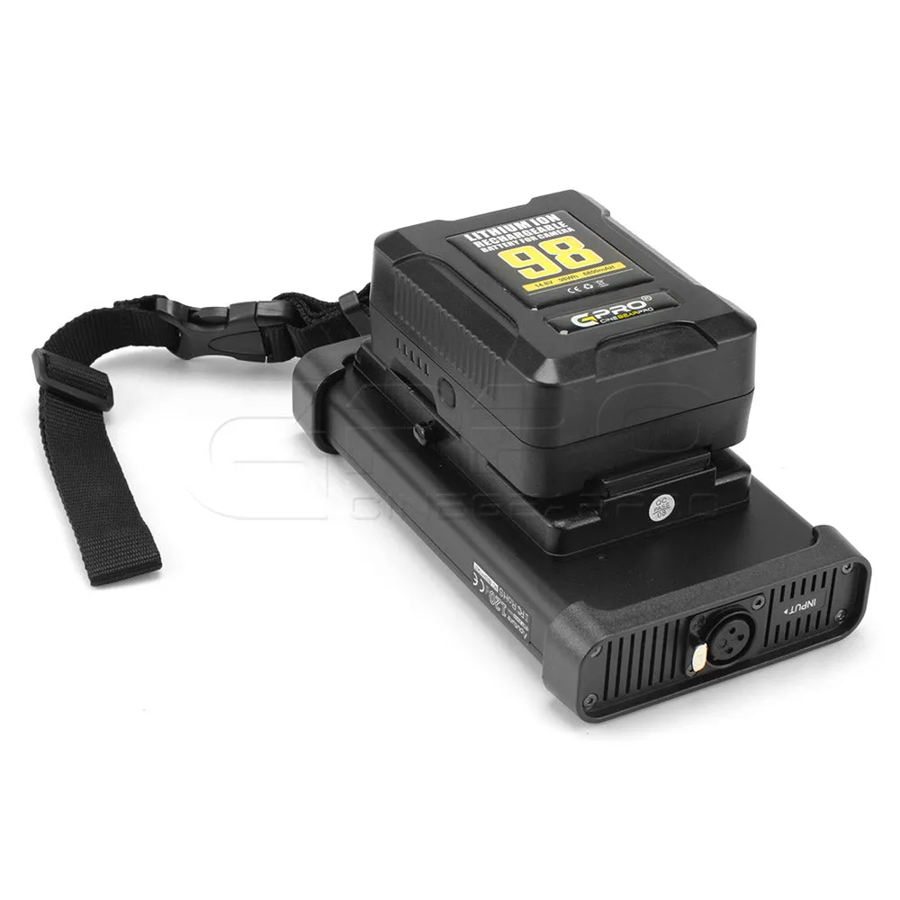 CGPro Ultra Small Size Mini V-Lock Li-Ion V-Mount Battery w/ USB Output (98-270Wh)