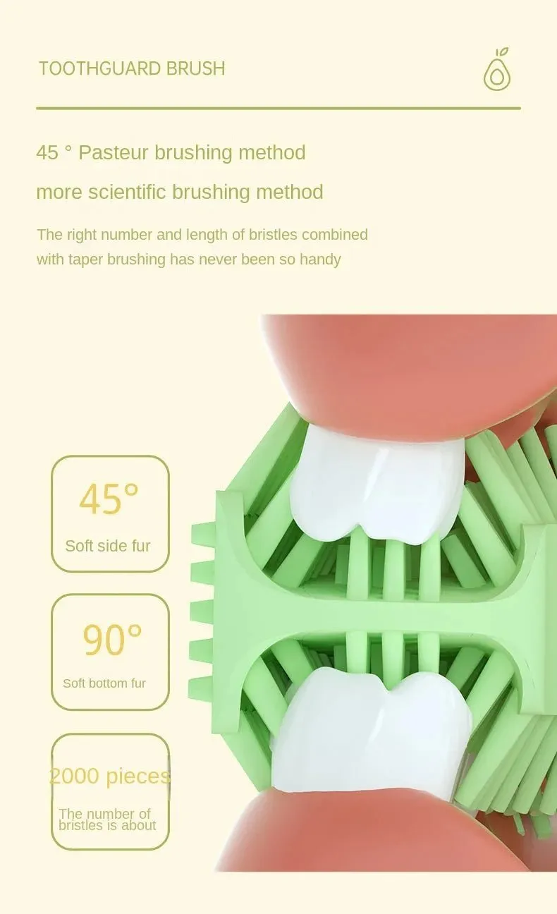 Children 360 Degree U-shaped Toothbrush