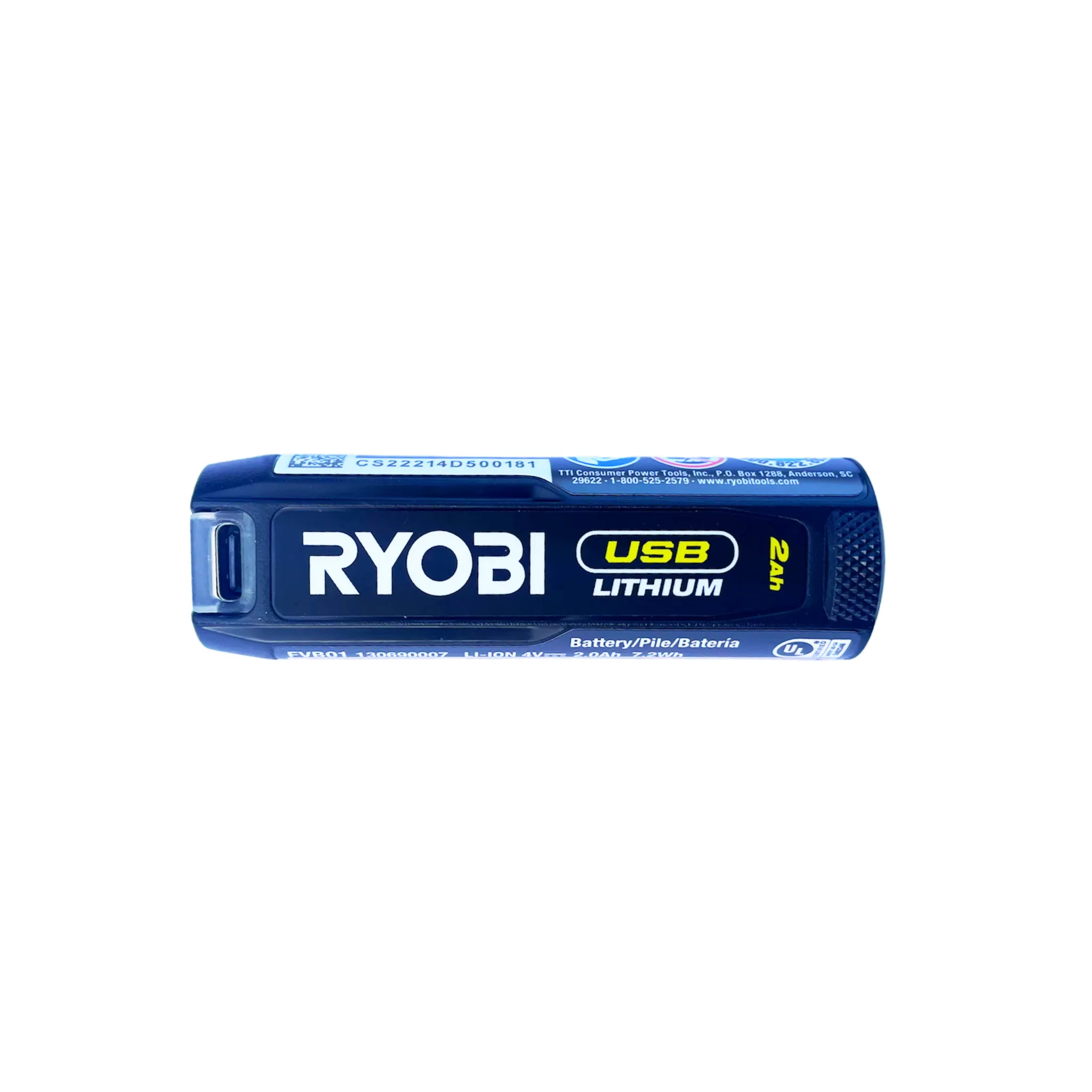 CLEARANCE USB Lithium 2.0 Ah Lithium-ion Rechargeable Battery