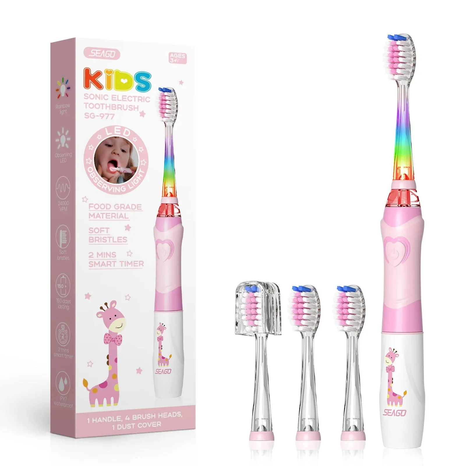 Colorful Electric Toothbrush for Kids