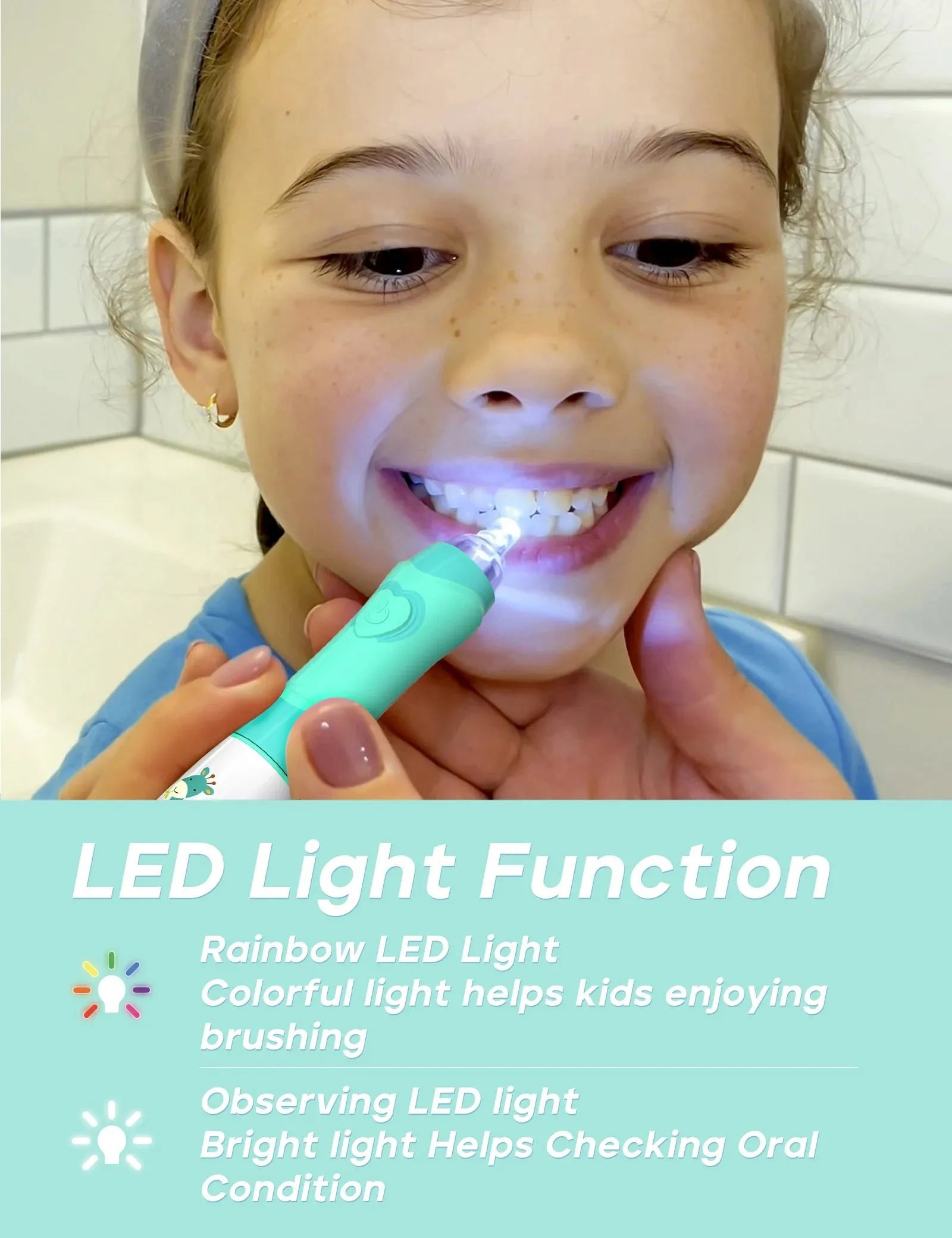 Colorful Electric Toothbrush for Kids