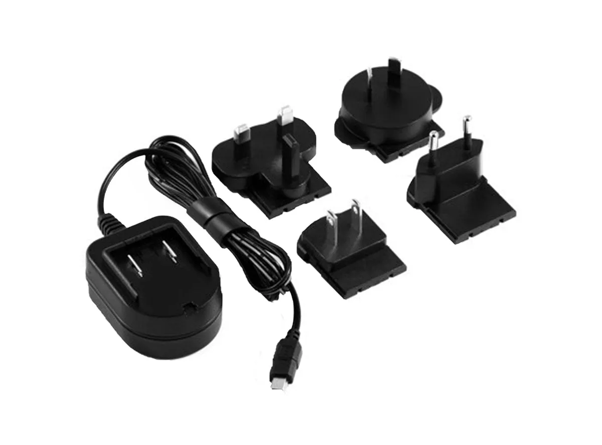 Contour 2450 Universal Wall Charger - With Attachments - Black