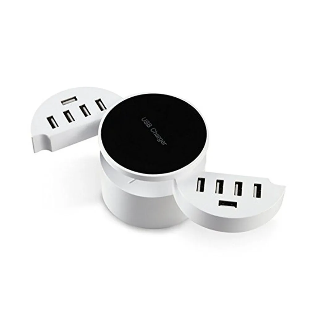 CRONY circle-10 USB Charger Universal 10 USB Port Smart Charger For Mobile Phone Tablet