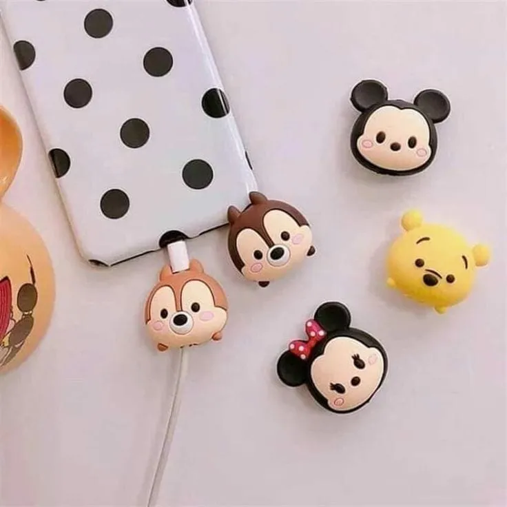 Cute Cartoon Cable Protectors (5pcs)