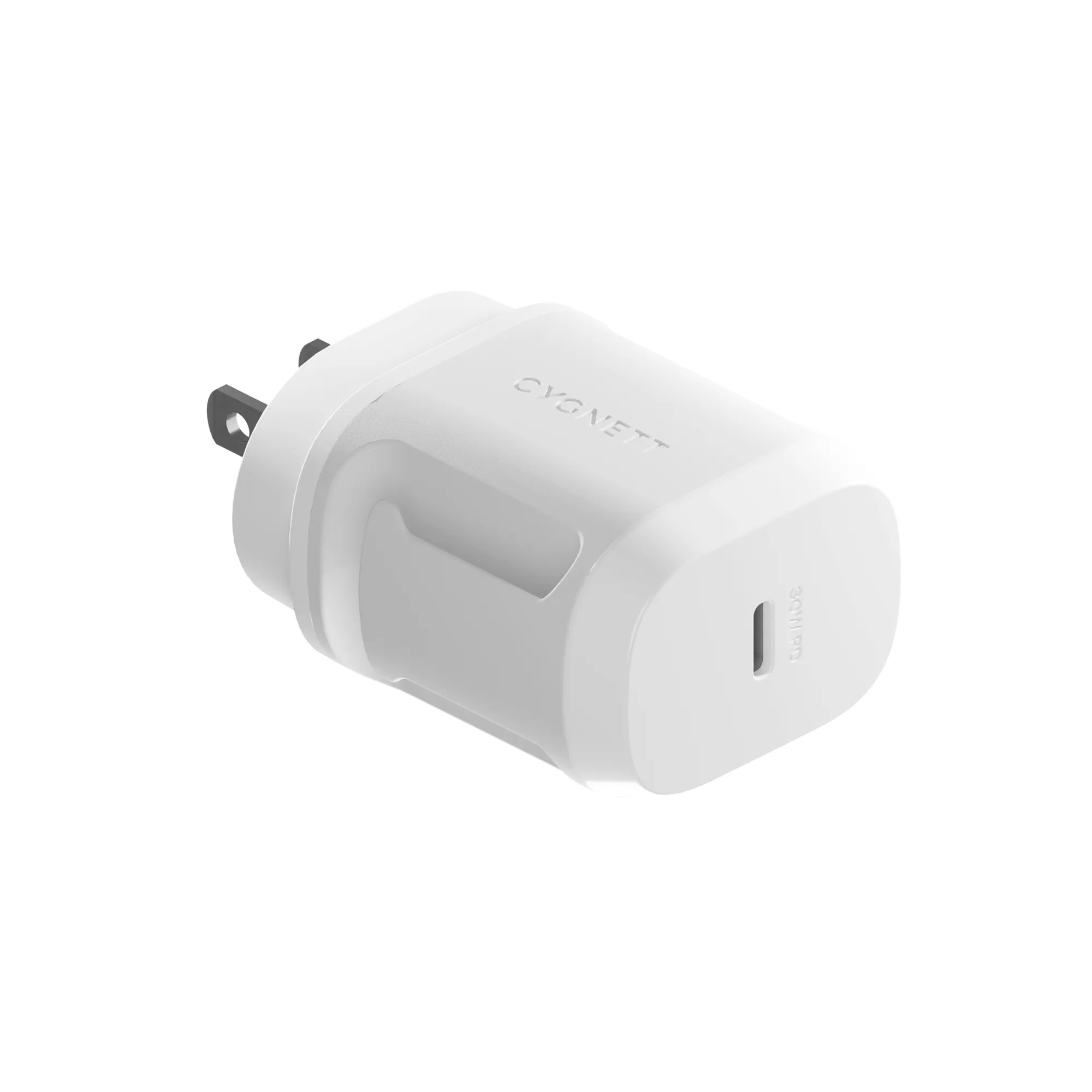 Cygnett PowerMaxx 30W PD Wall Charger for Super Fast Charging of