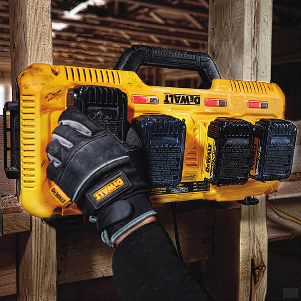 DEWALT 20V MAX Multiport Simultaneous Fast Charger, 4-Port [DCB104]