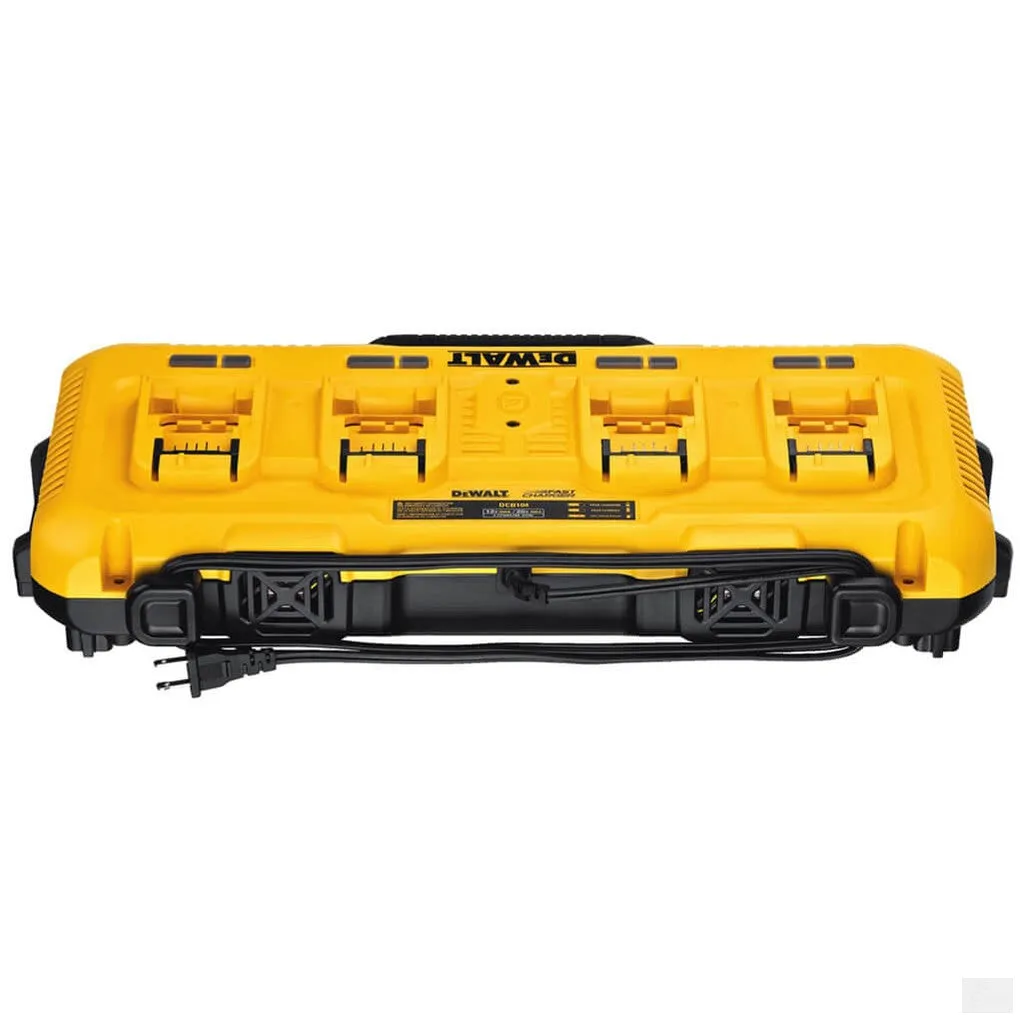 DEWALT 20V MAX Multiport Simultaneous Fast Charger, 4-Port [DCB104]