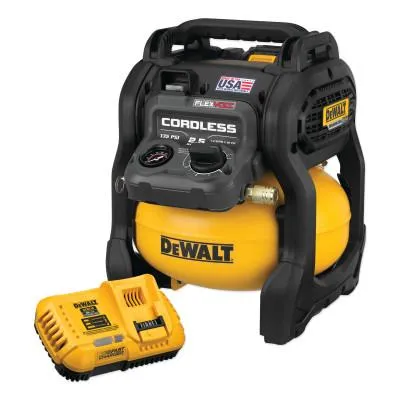 DeWalt® Flexvolt® 60V Max* 2.5 gal Cordless Air Compressor Kit, DCC2560T1